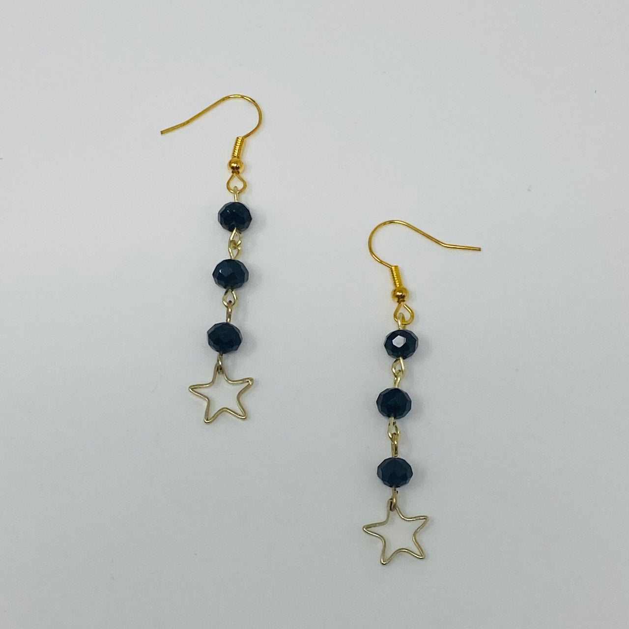 SALE!  Crystal Star Striking™ Earrings in Gold