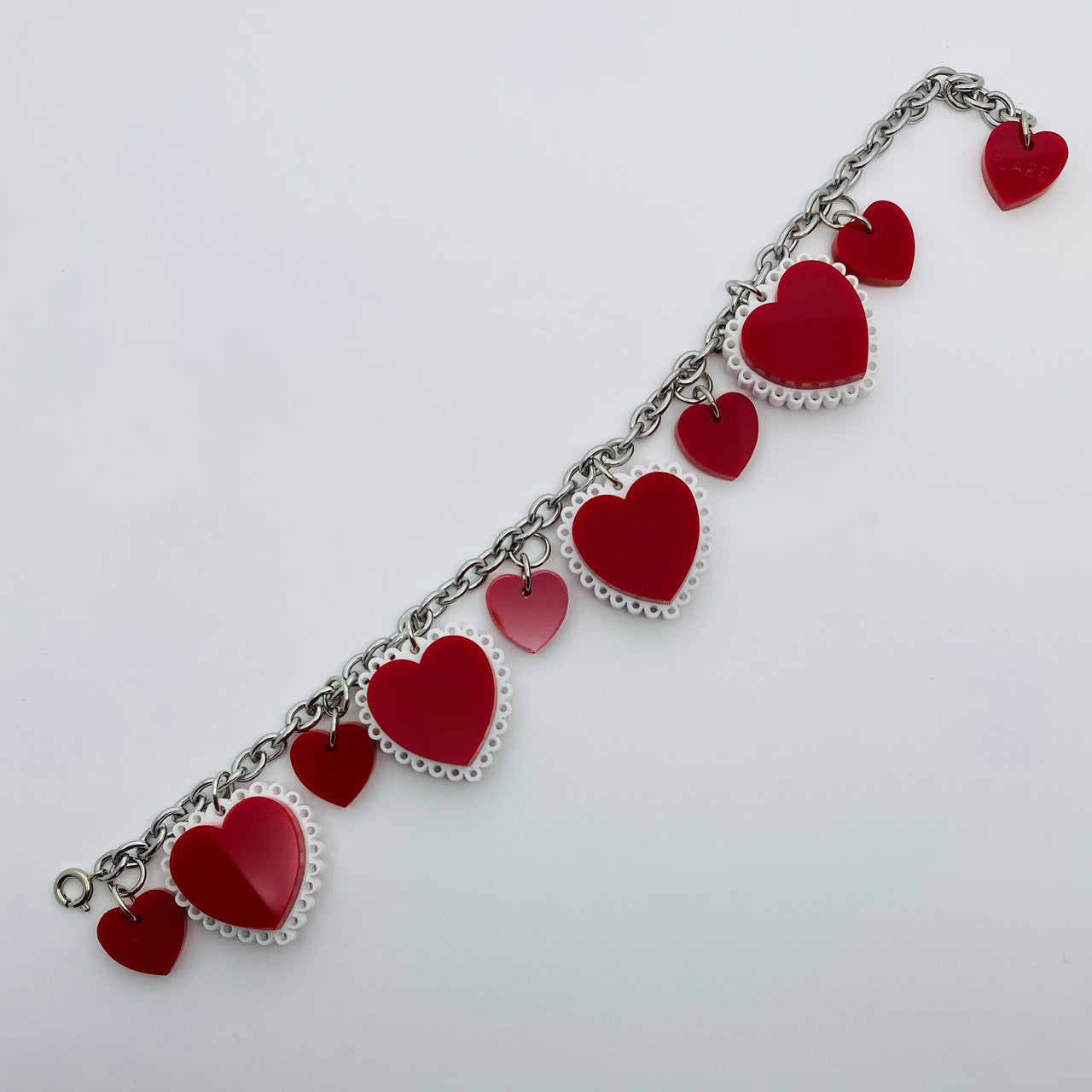 Flare Classic Valentine Charm Bracelet
