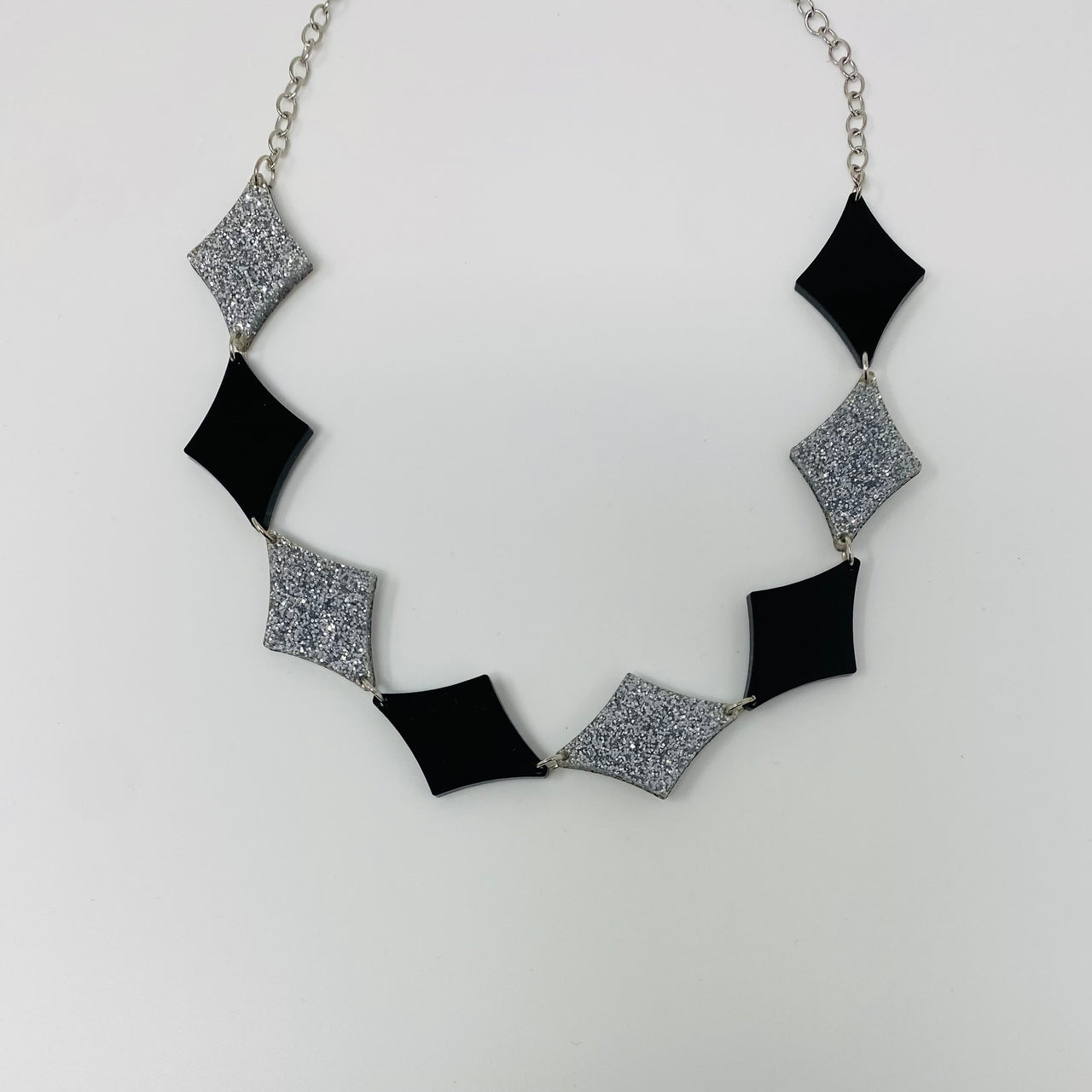 SALE!  Acrylic Atomic Diamond Flare™ Necklace
