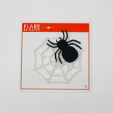 Flare™ Spider and Web Brooch