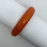 Confetti Lucite Medium Sparklite™ Bangle in Carrot