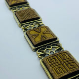 Wooden Blossom Litewood™ Bracelet in Tiki Tapa