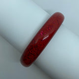 Confetti Lucite Medium Sparklite™ Bangle in Ruby