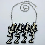 Wooden Skeleton Dance Litewood™ Necklace
