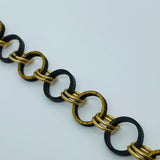 Wooden Brass Haskell Chain Litewood™ Bracelet in Natural