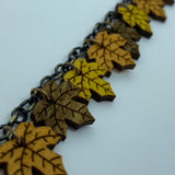 Wooden Autumn Leaf Litewood™ Bracelet