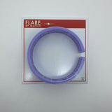Flare Tiki Tapa Bangle Bracelet in Light Purple
