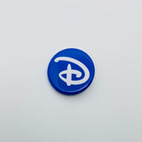 Signature “D” Button in Blue