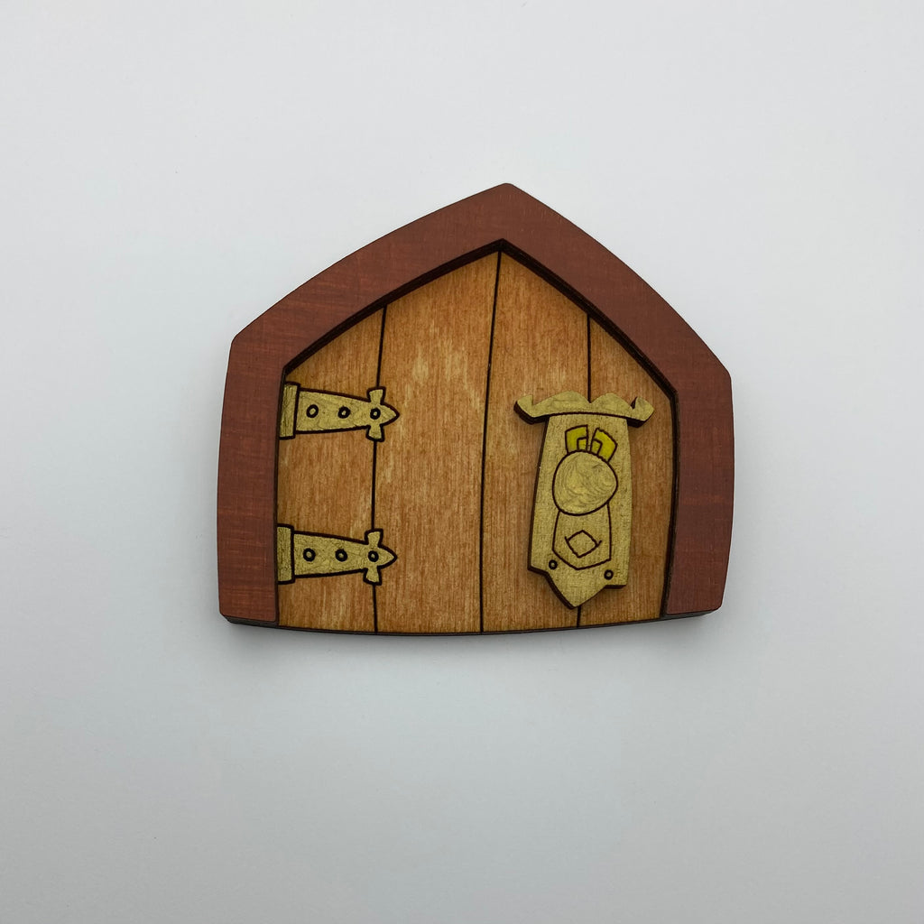 Wooden Wonderland Doorway Litewood™ Brooch