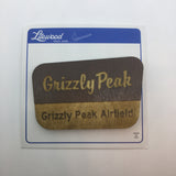 Wooden Grizzly Peak Litewood™ Brooch